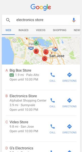 Google Maps Ads